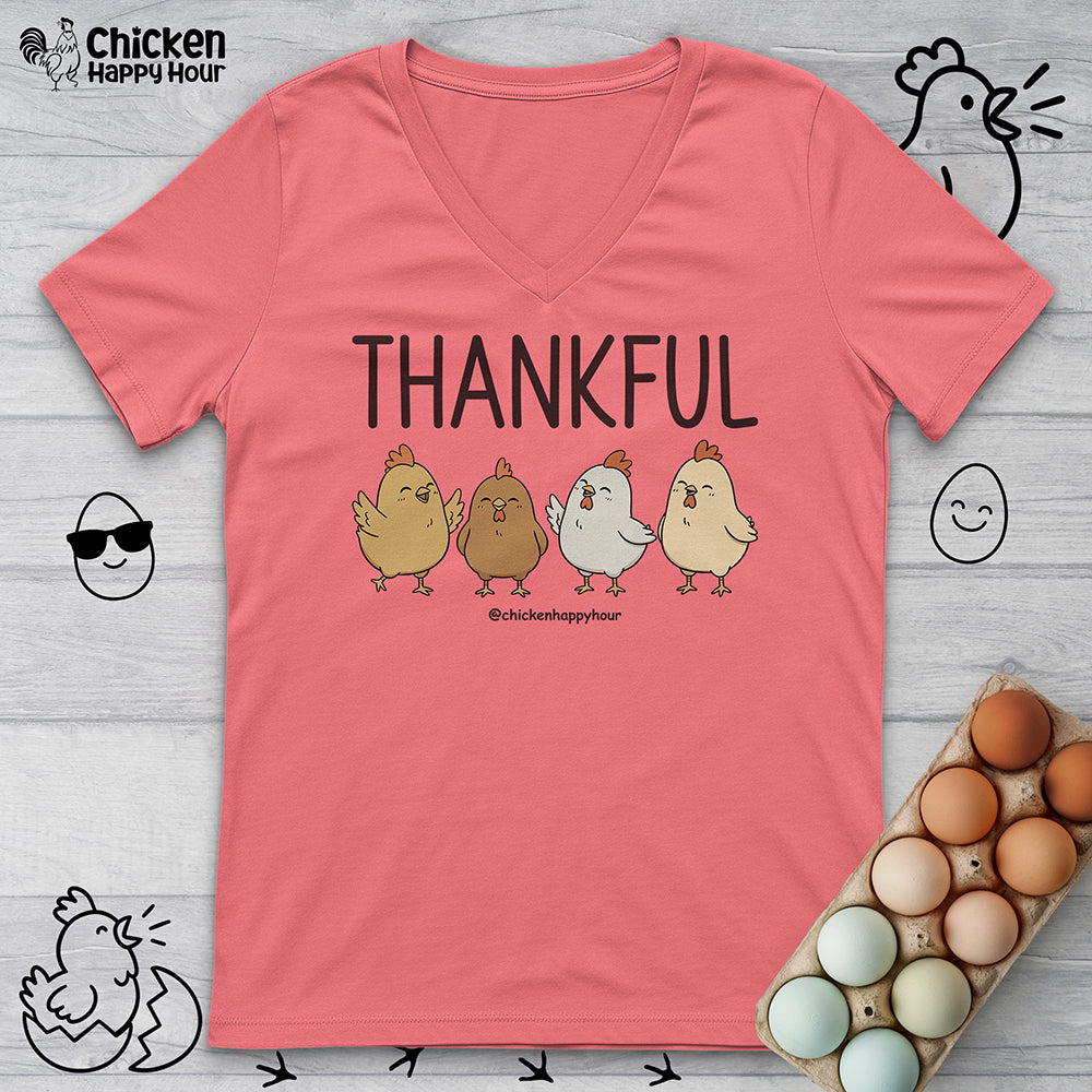 Thankful V-Neck Tee
