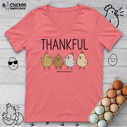 Thankful V-Neck Tee