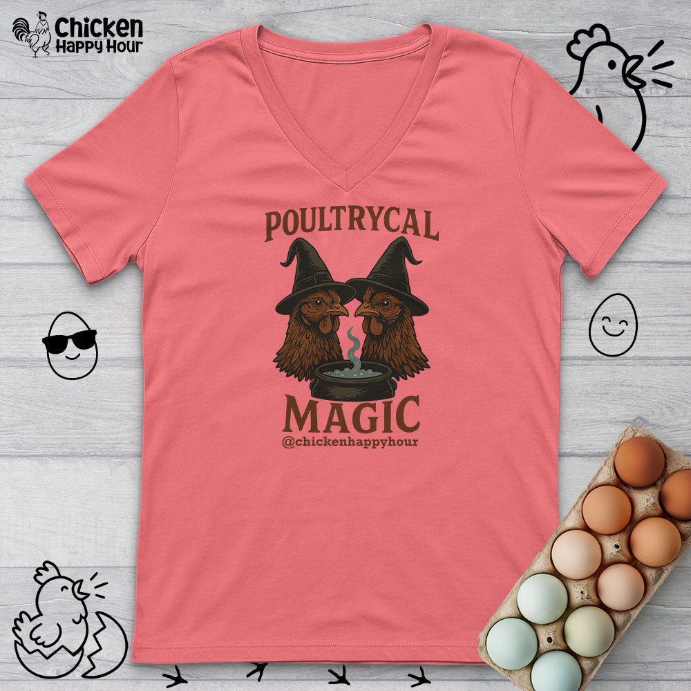 Poultrycal Magic 02 V-Neck Tee
