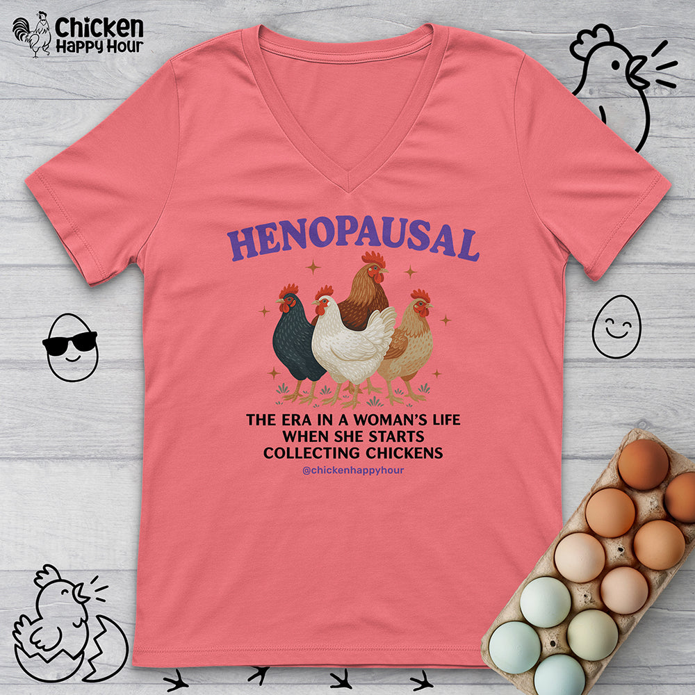 Henopausal V-Neck Tee