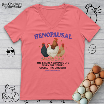 Henopausal V-Neck Tee