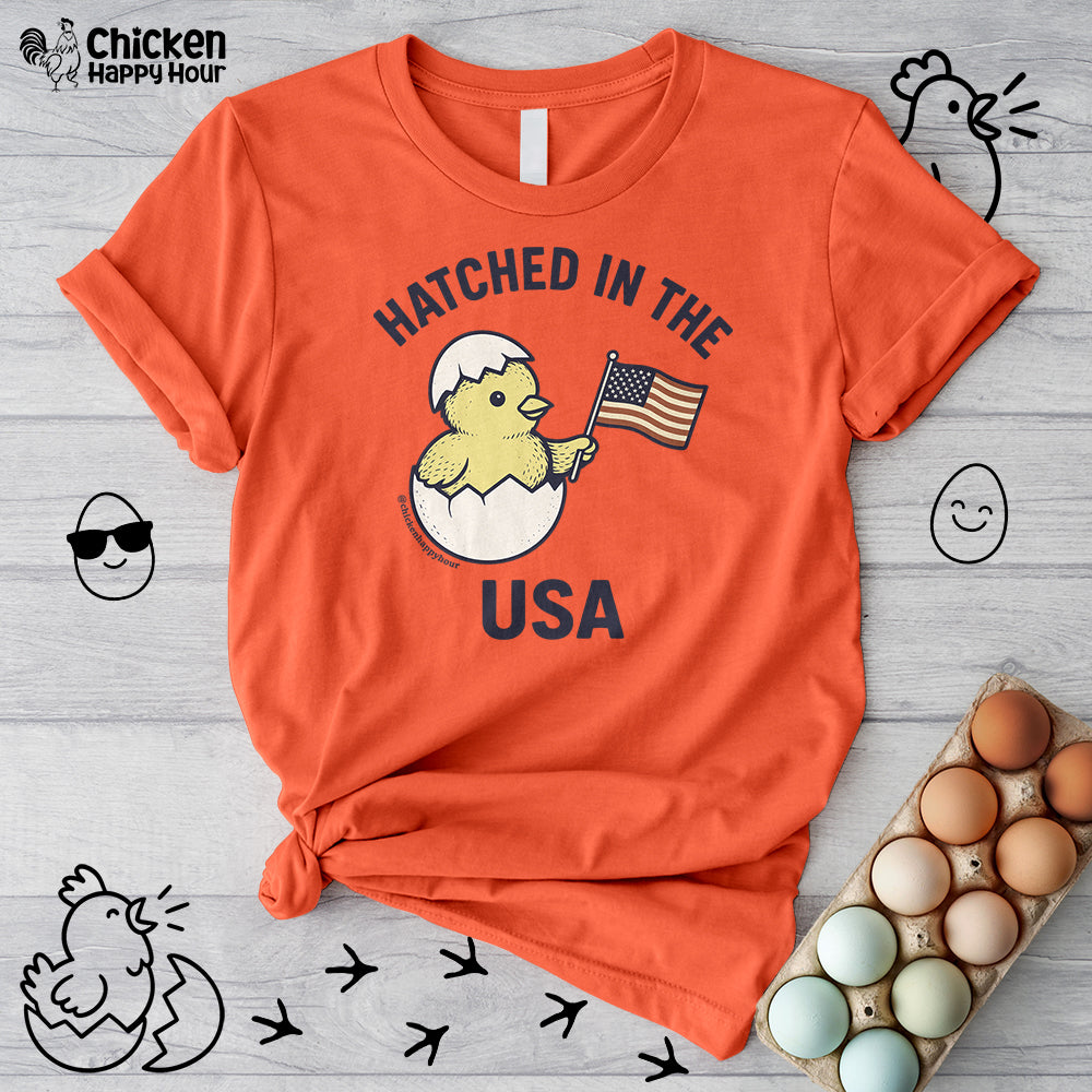 Hatched in the USA Unisex Tee