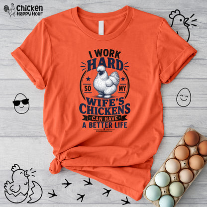 I Work Hard For Better Life Unisex Tee