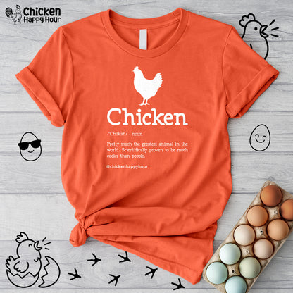 Chicken Definition Unisex Tee