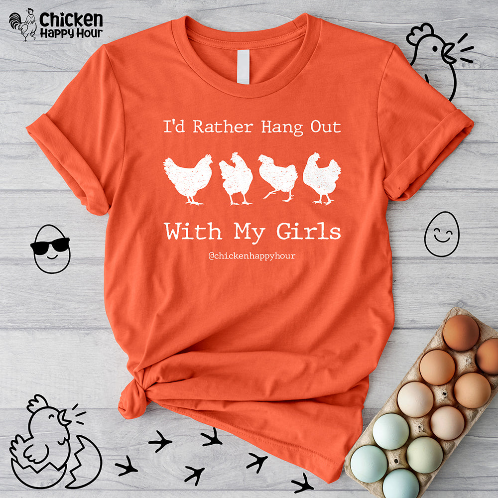 I'd Rather Hang Out Unisex Tee