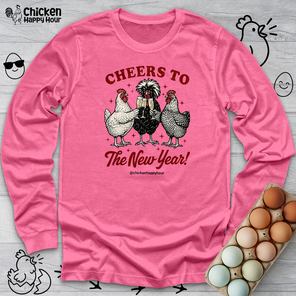 Cheers to The New Year Long Sleeve