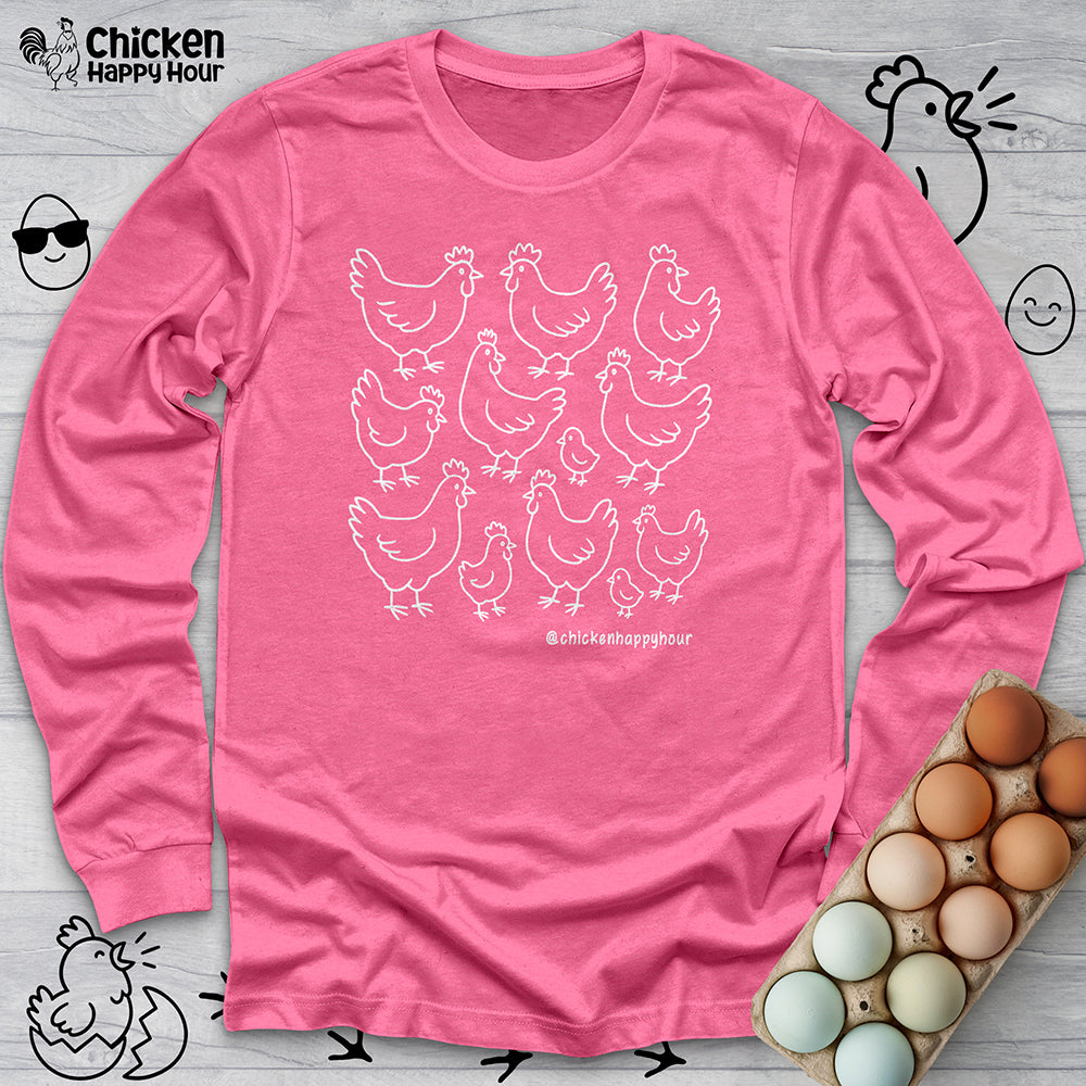 Chickens Long Sleeve