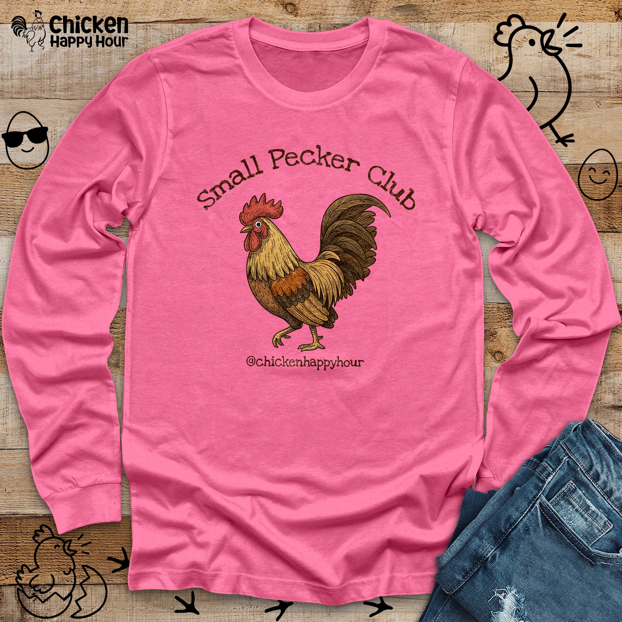 Small Pecker Club Long Sleeve