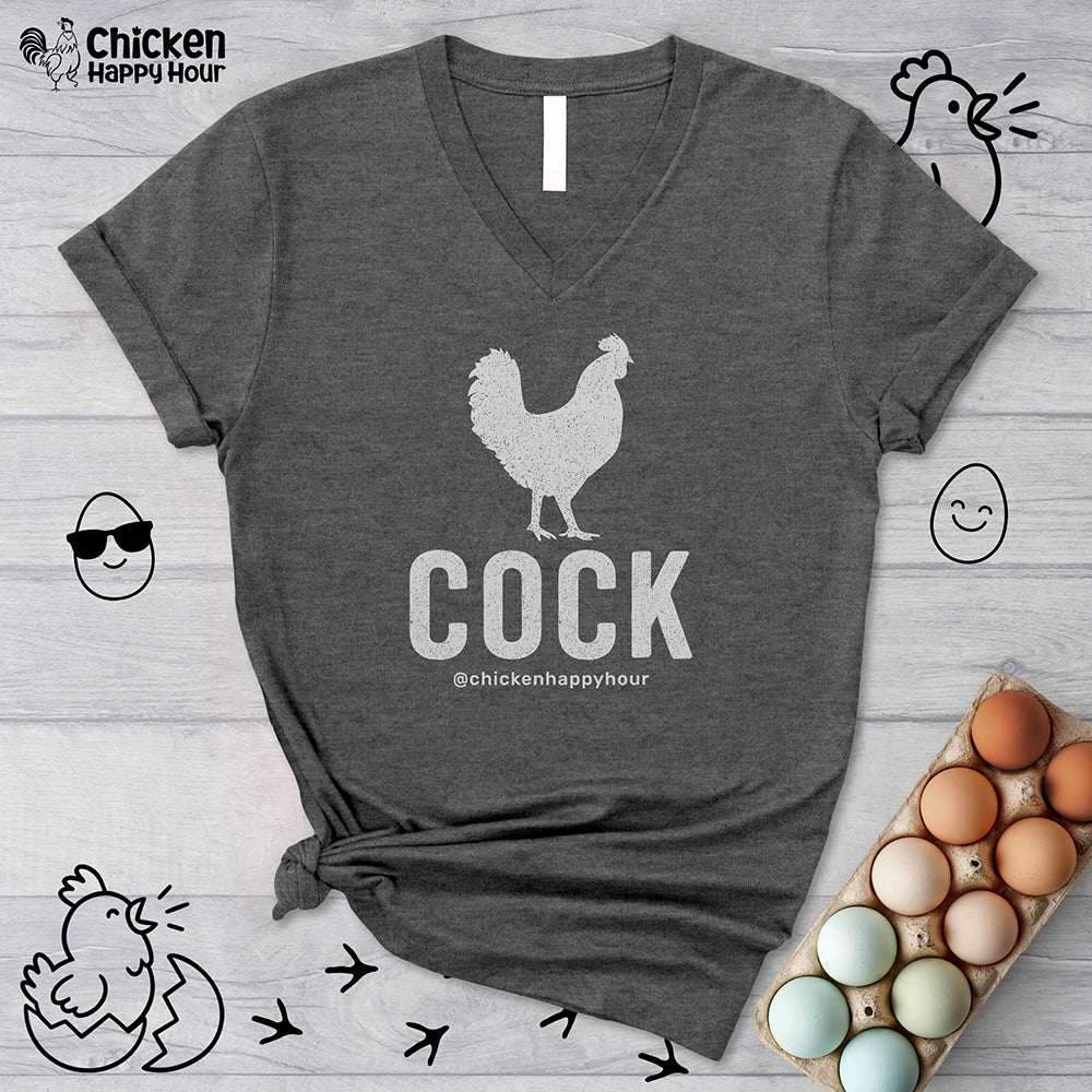 COCK V-Neck Tee