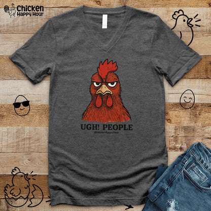 Ugh! People V-Neck Tee