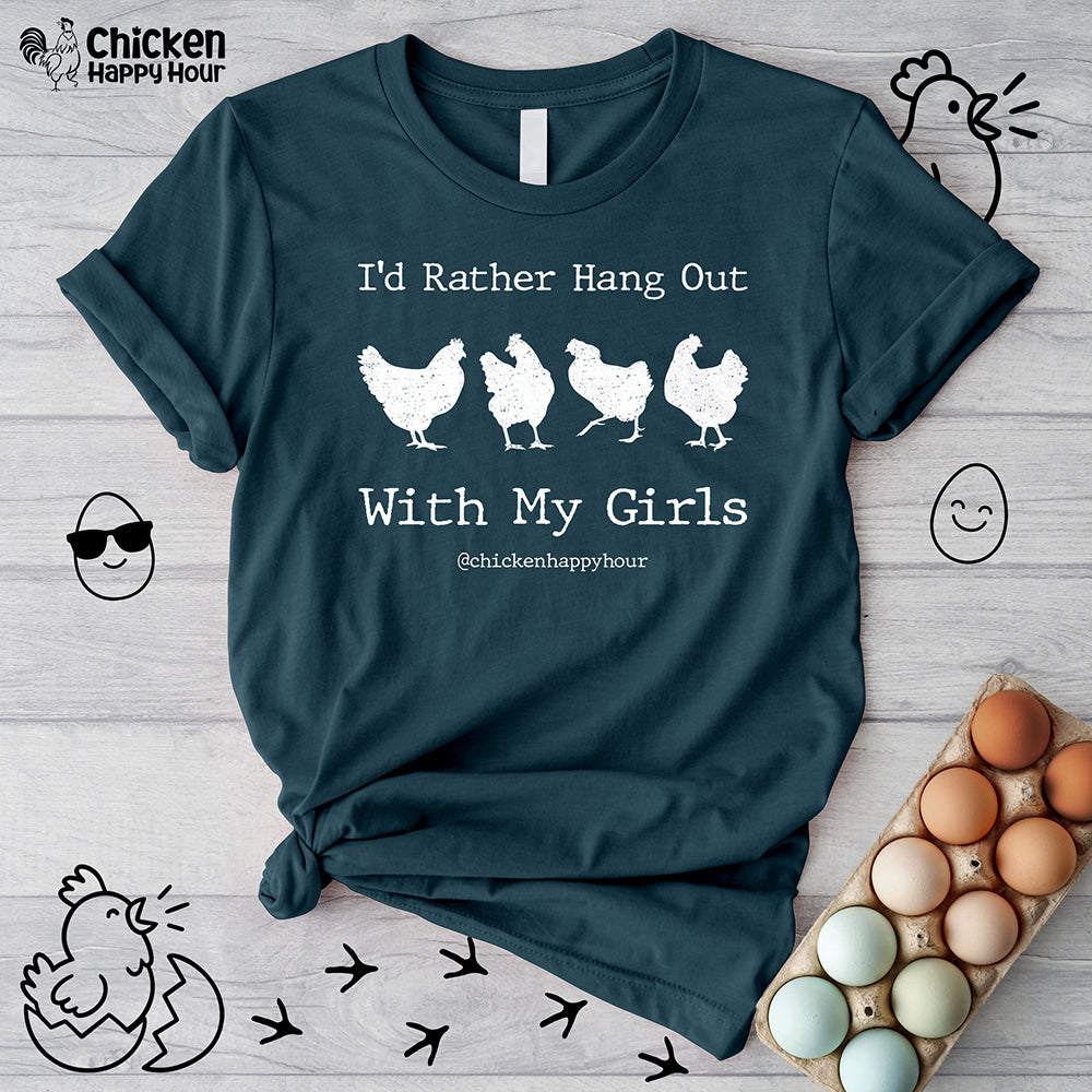 I'd Rather Hang Out Unisex Tee