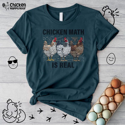 Chicken Math is Real Unisex Tee