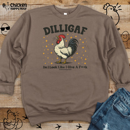 Dilligaf Do I Look Like I Give a Fk Crewneck
