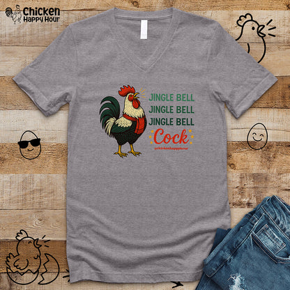 Jingle Bell V-Neck Tee