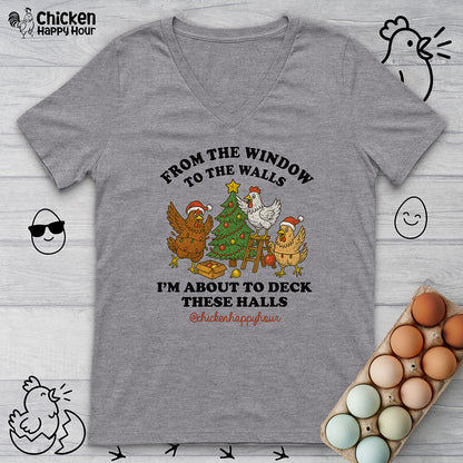From the Window to the Walls V-Neck Tee