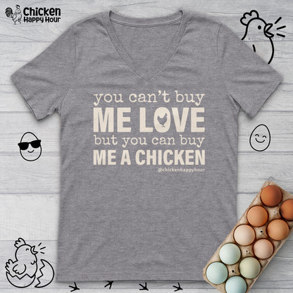 You Can’t Buy Me Love V-Neck Tee