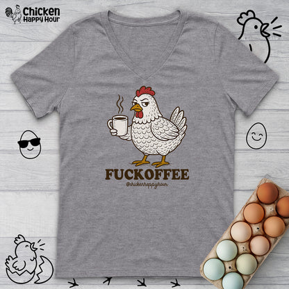 FUCKOFFEE V-Neck Tee