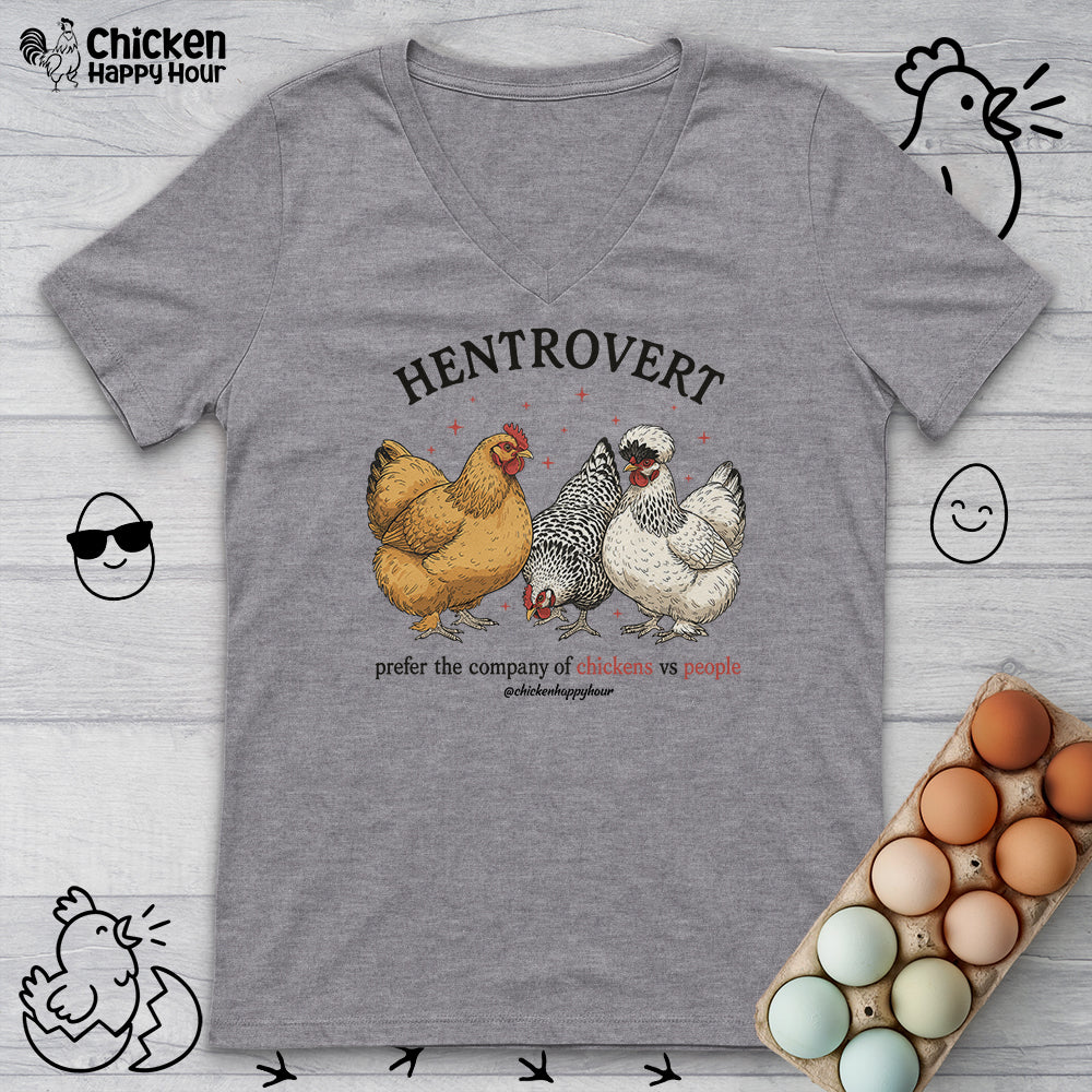 Hentrovert V-Neck Tee