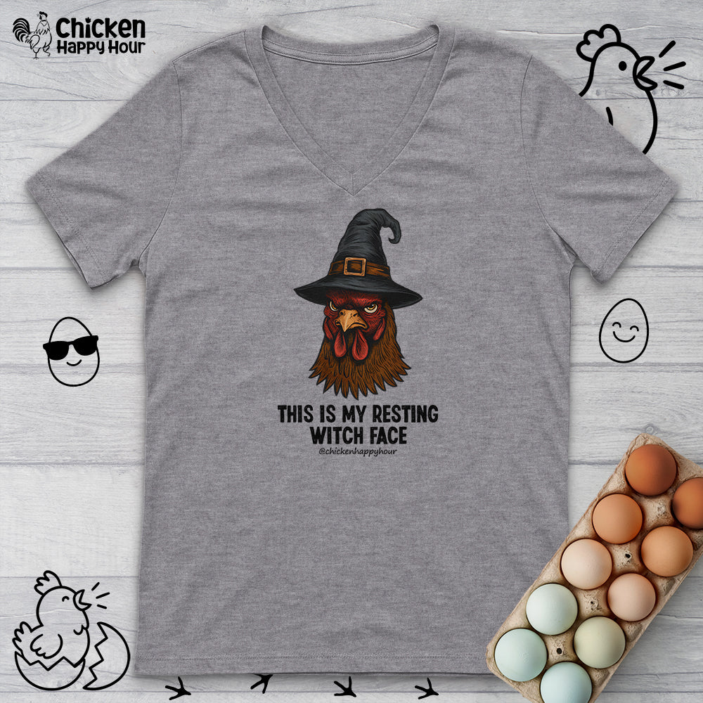 This Is My Resting Witch Face V-Neck Tee