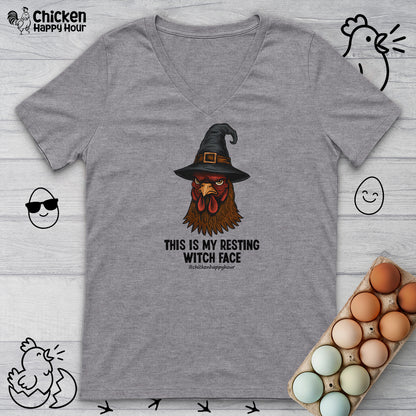 This Is My Resting Witch Face V-Neck Tee