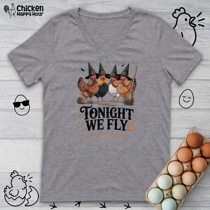 Tonight We Fly V-Neck Tee