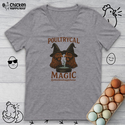 Poultrycal Magic 02 V-Neck Tee