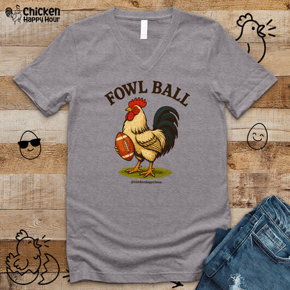 Fowl Ball V-Neck Tee