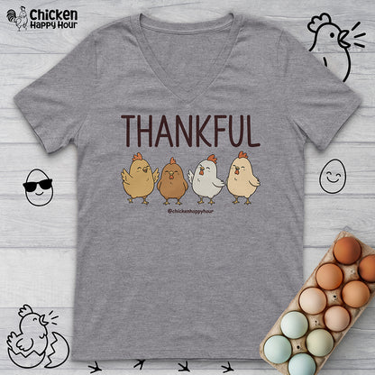 Thankful V-Neck Tee
