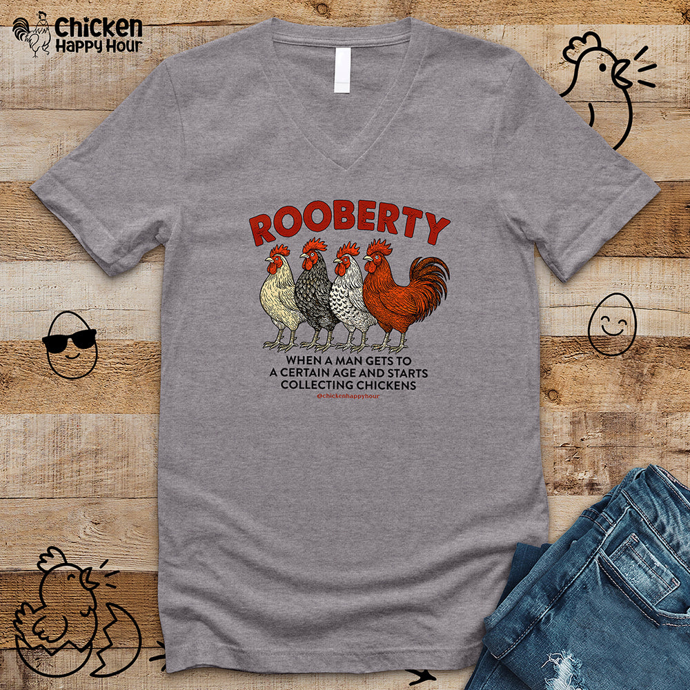 Rooberty V-Neck Tee