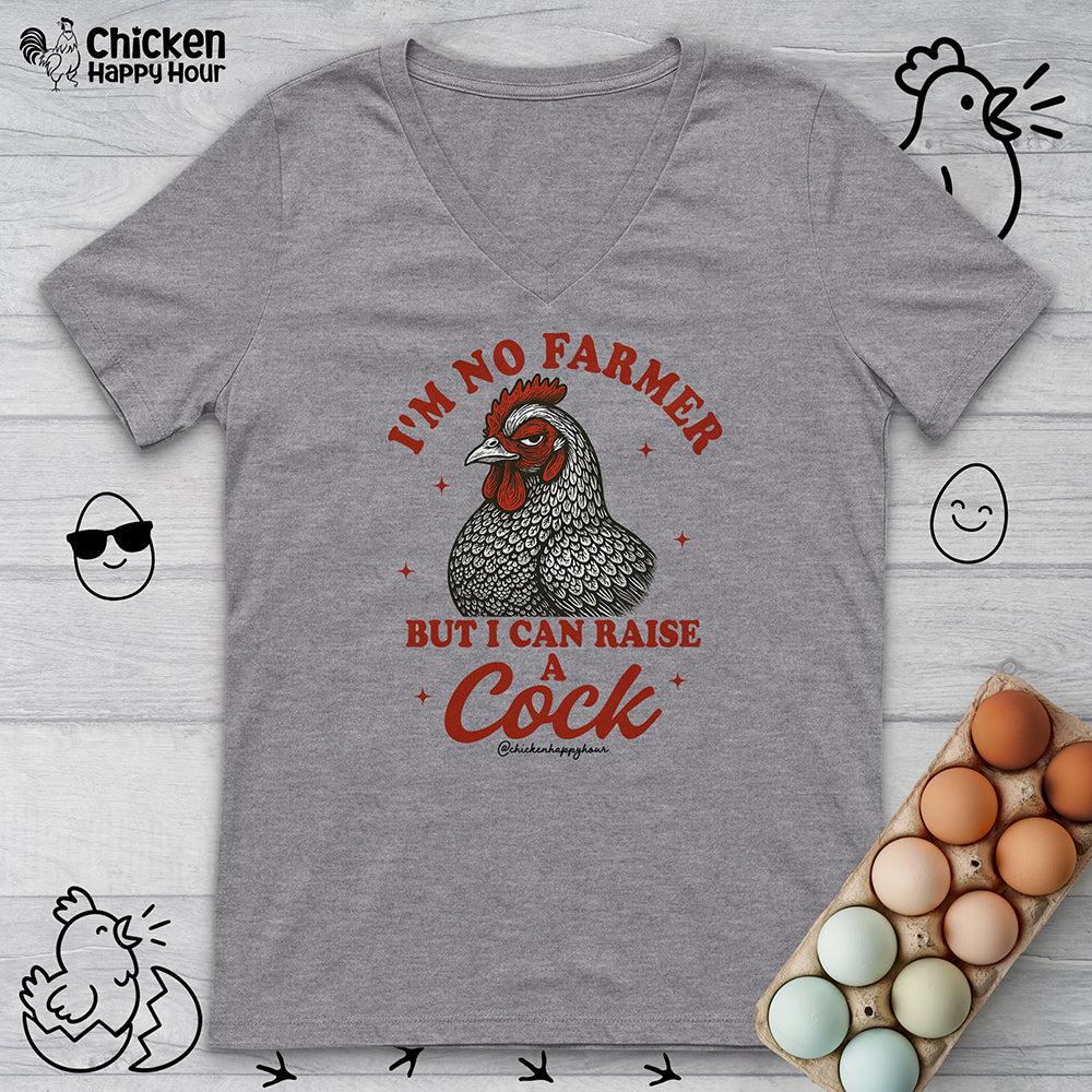 I'm No Farmer V-Neck Tee