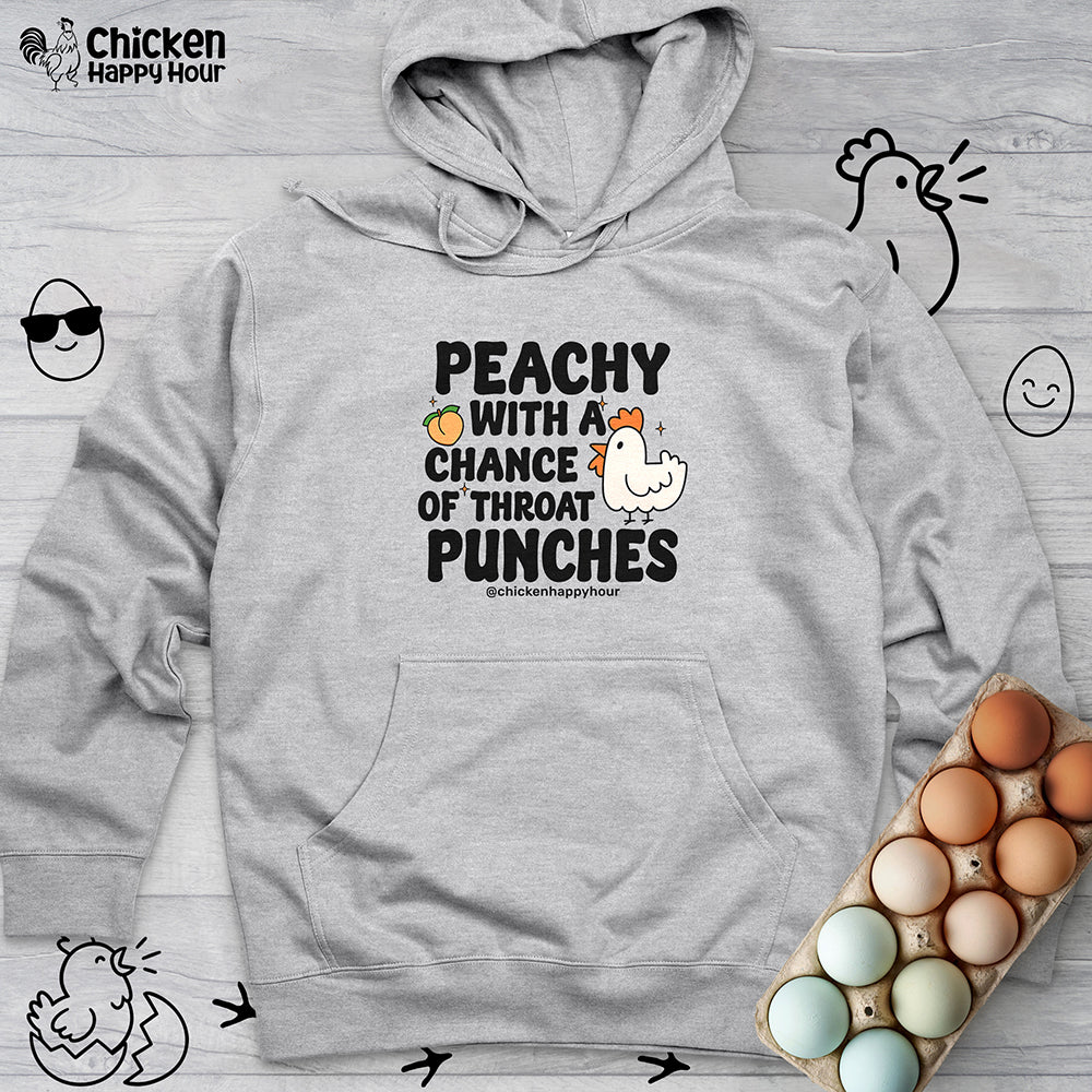 Peachy Hooded Sweatshirt