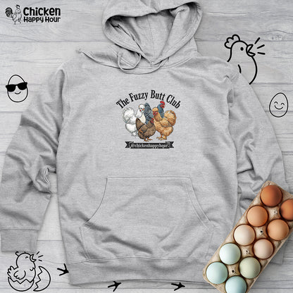The Fuzzy Butt Club Hooded Sweatshirt