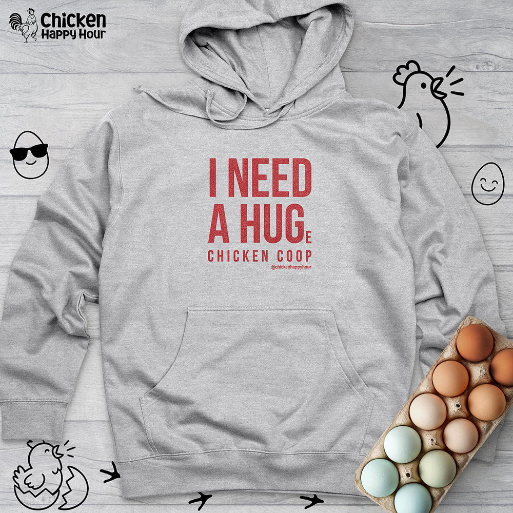 Chicken Coop Hooded Sweatshirt