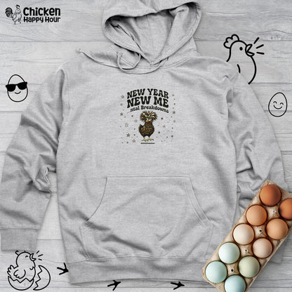 New Year New Me Hooded Sweatshirt
