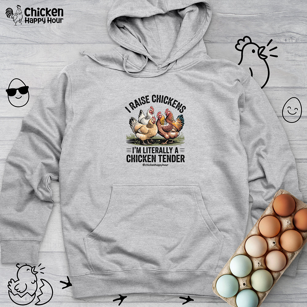 I'm Literally a Chicken Tender Hooded Sweatshirt