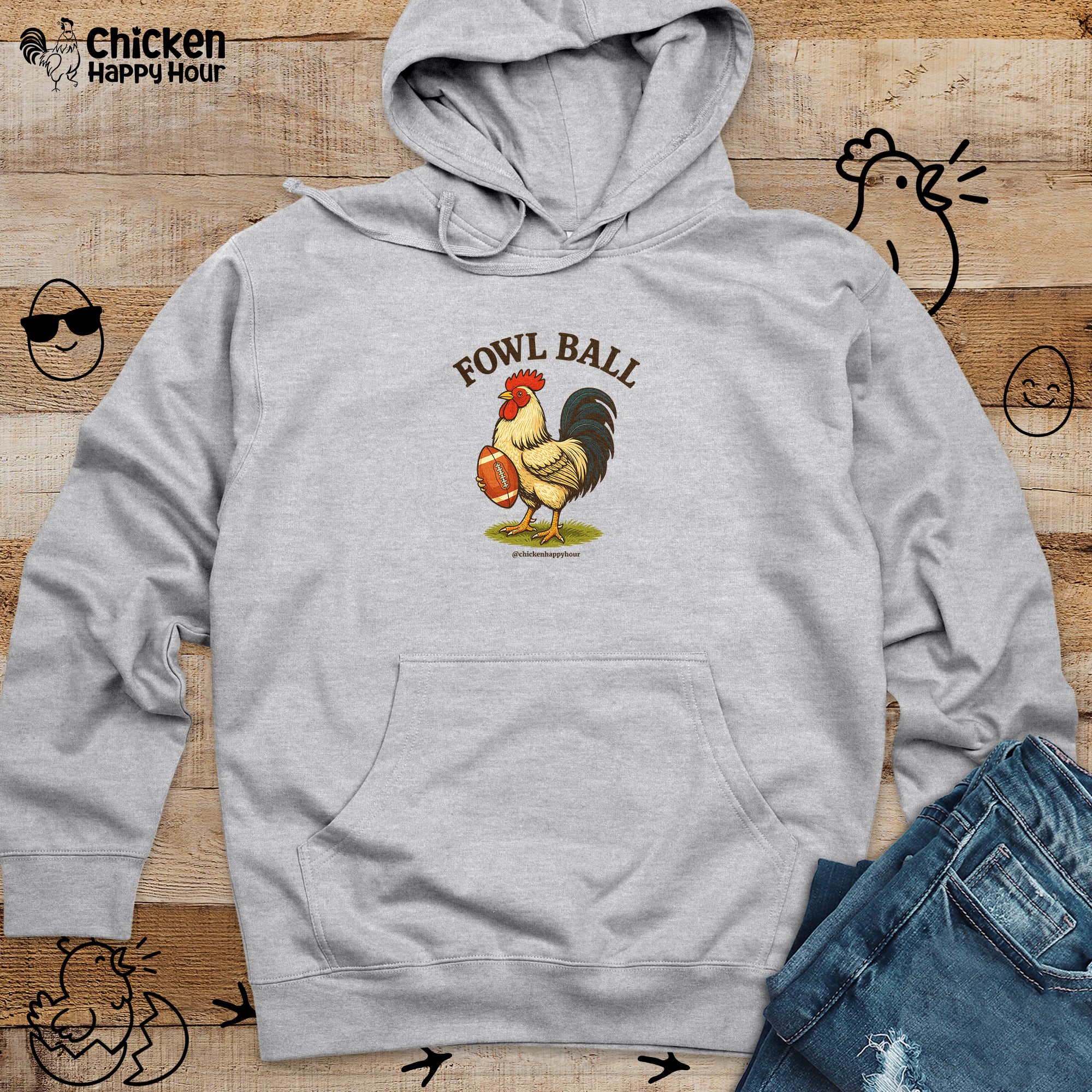 Fowl Ball Hooded Sweatshirt