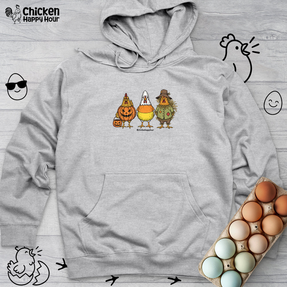 Halloween Chicken Hooded Sweatshirt