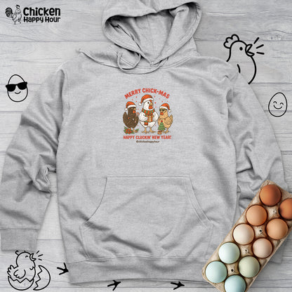 Merry Chick-Mas Hooded Sweatshirt