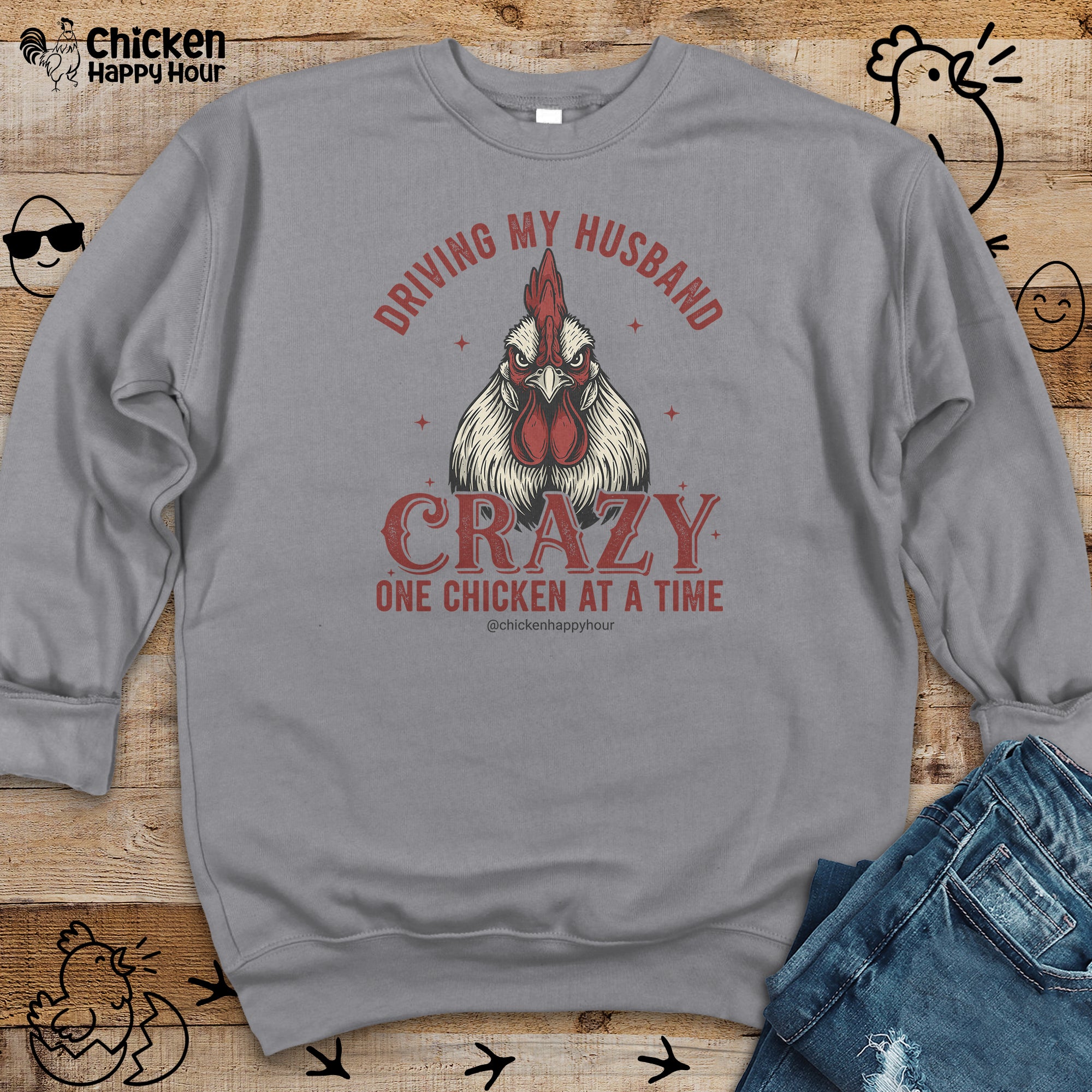 Driving My Husband Crewneck