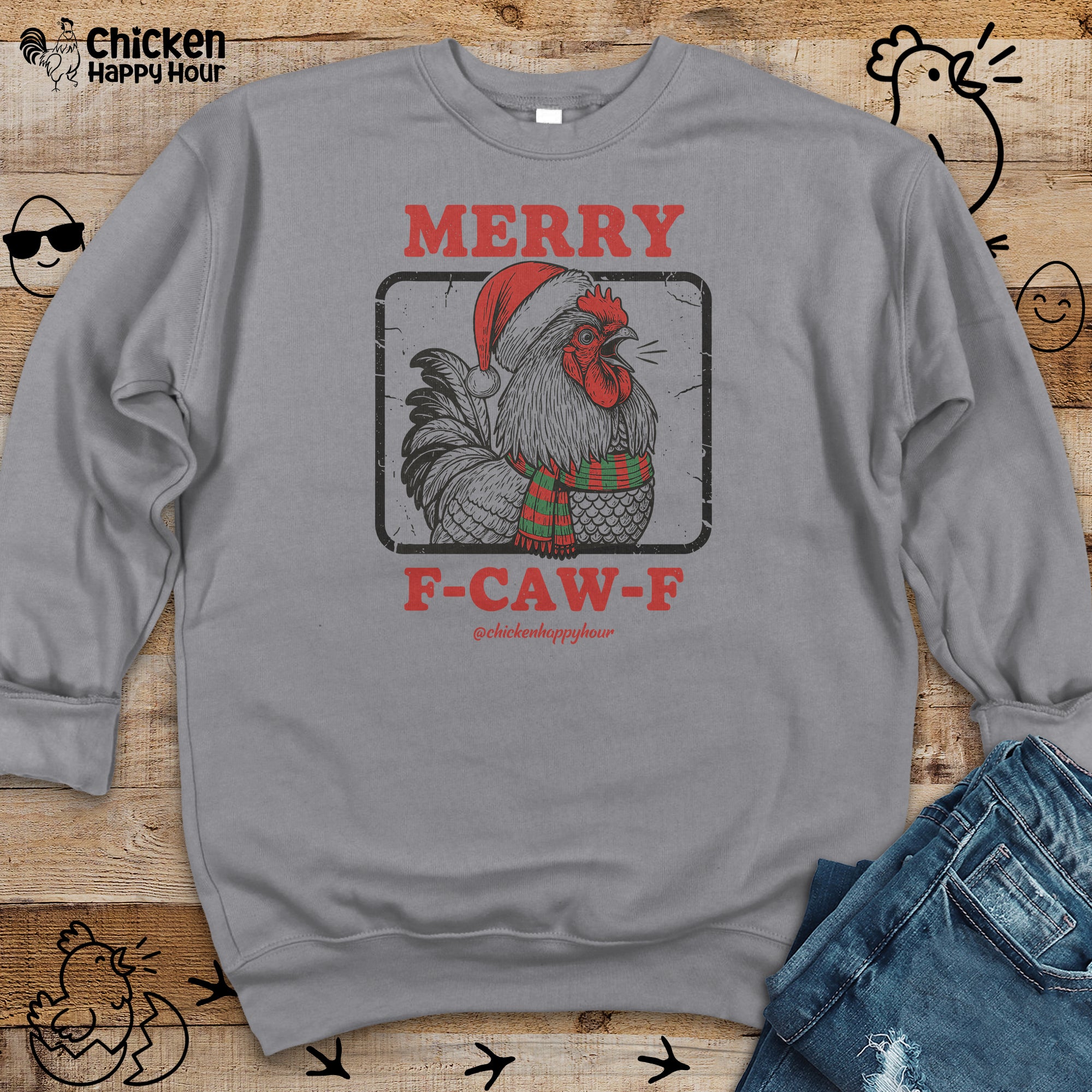 Merry F-Caw-F Sweatshirt