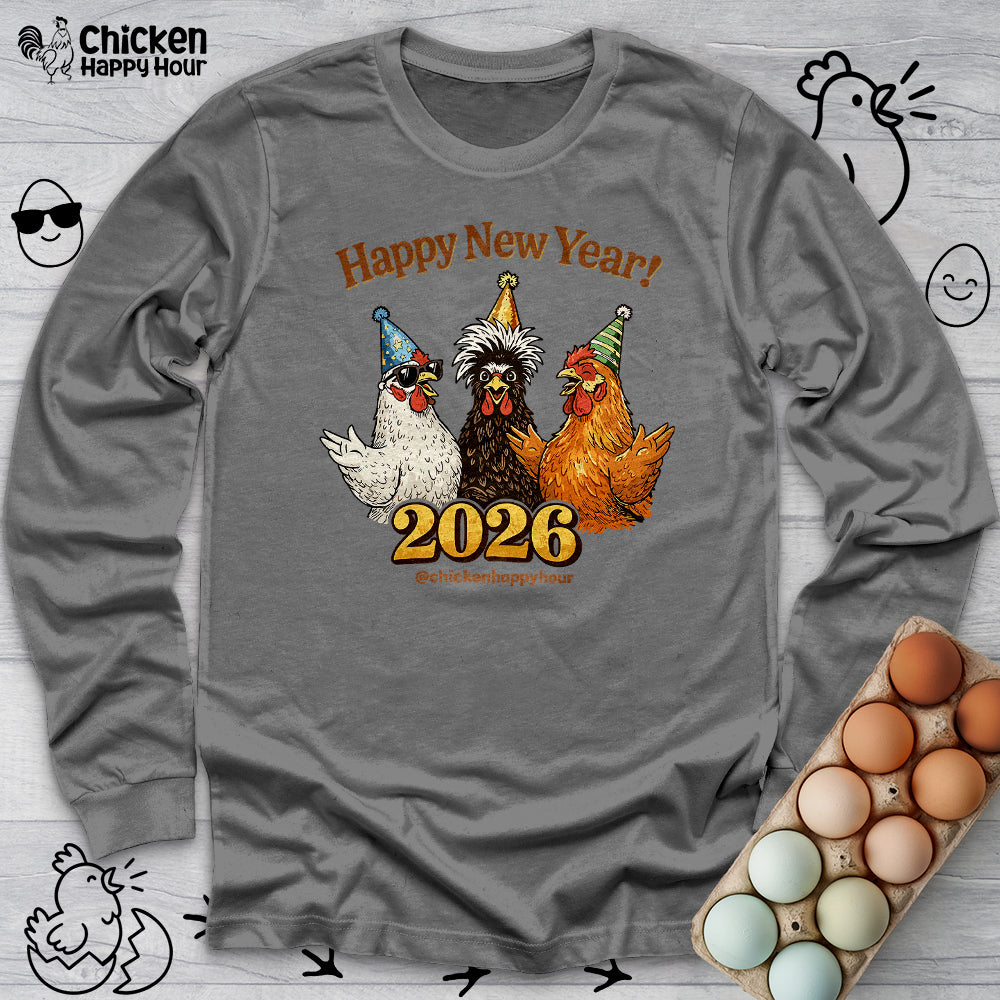 Happy New Year Long Sleeve