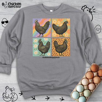 Retro Chicken Sweatshirt