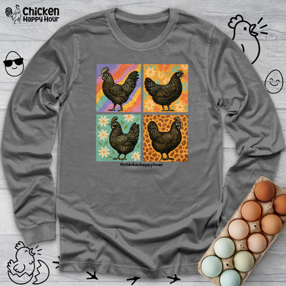 Retro Chicken Long Sleeve