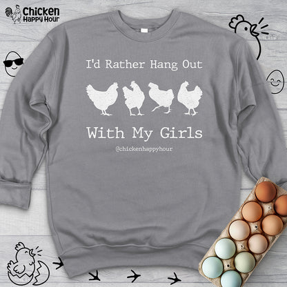 I'd Rather Hang Out Sweatshirt