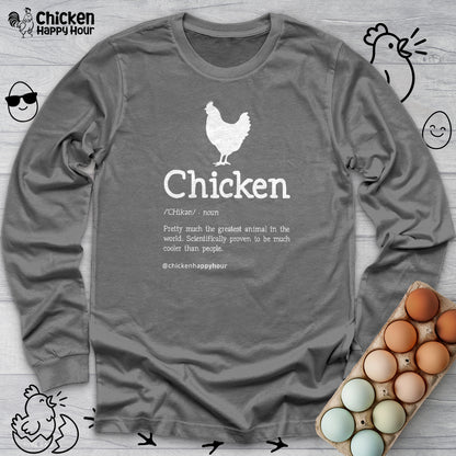 Chicken Definition Long Sleeve