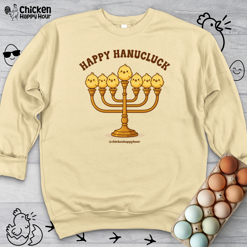 Happy Hanucluck Crewneck