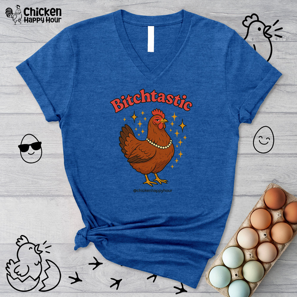 Bitchtastic V-Neck Tee