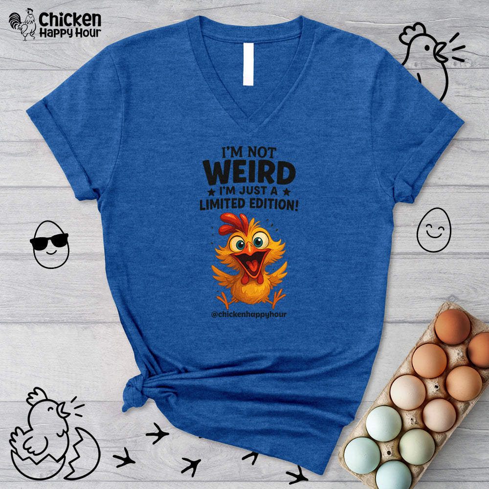 I Am Not Weird V-Neck Tee