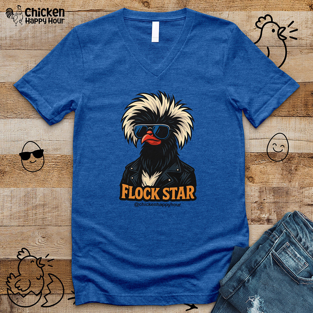 Flock Star 2 V-Neck Tee