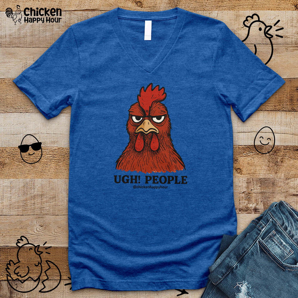 Ugh! People V-Neck Tee